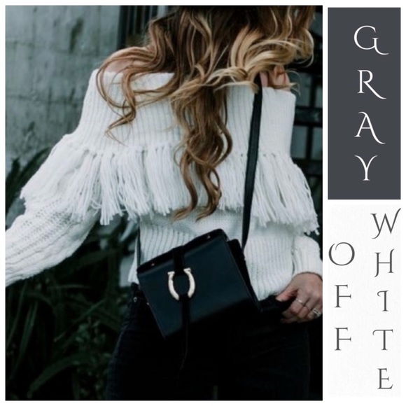 Sweaters - Off The Shoulder Sweater